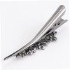 Baluue Retro Horn Hairpin Duckbill Clip Rhinestone Studded Bobby Pin