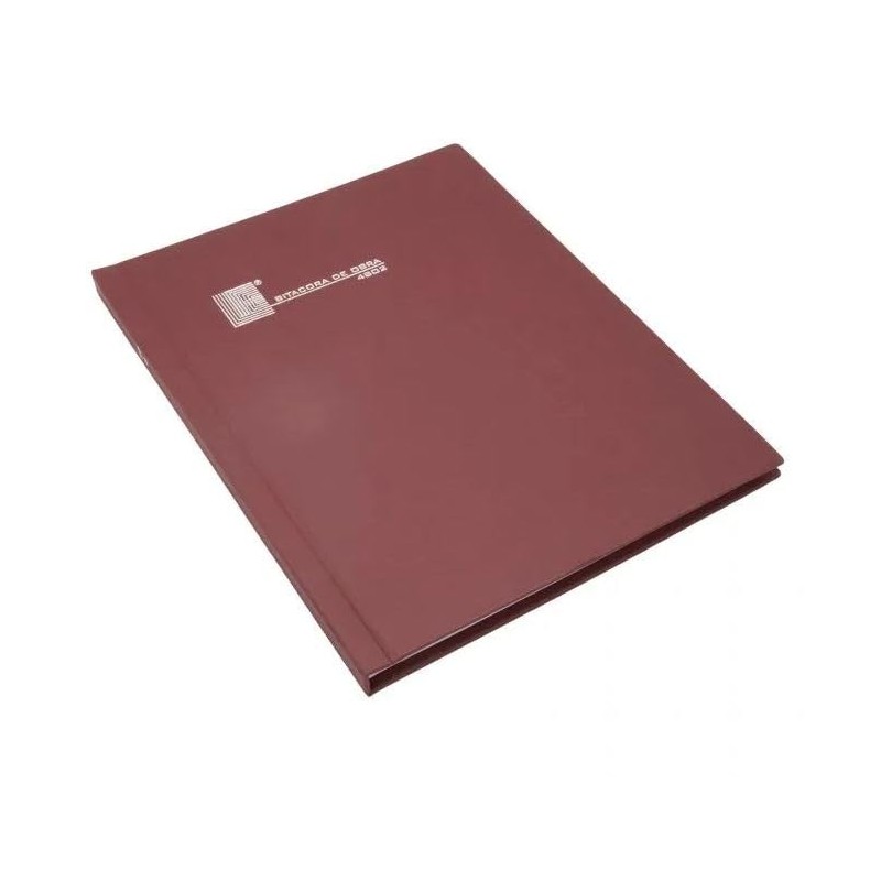 Libro Bitacora De Obra 4B02 100 Hjs. Pza