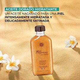 Yves Rocher Monoi de Tahiti Aceite Brillante - Nutrición e Iluminación para Cuerpo y Cabello, 150ml