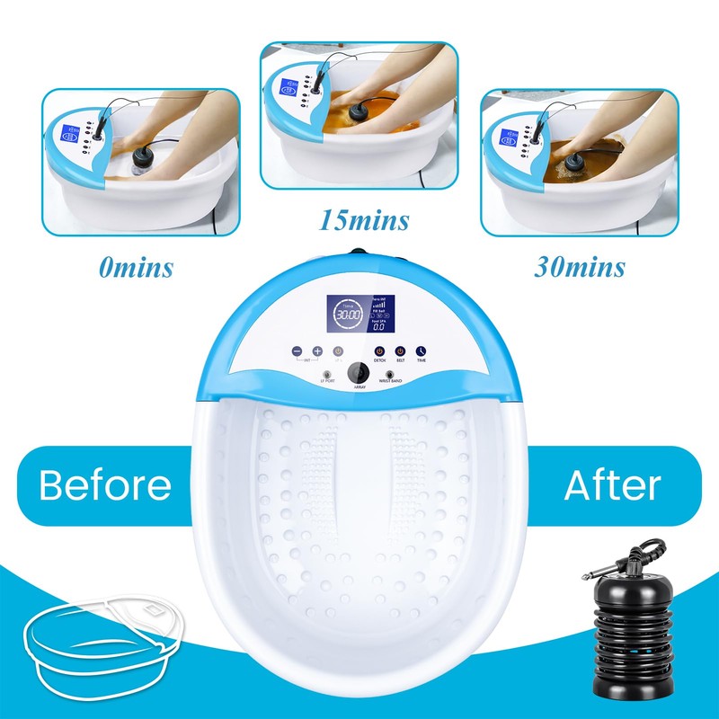 Ionic Foot Bath Detox Machine, Ion Foot Spa Cleanse Machine,