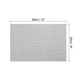 sourcing map Dollhouse Floorboards 12 Inch x 8 Inch Dollhouse Wallpaper and Flooring Fabric Pattern Light Gray for Dollhouse Sand Table Model Accessories 5 Pcs