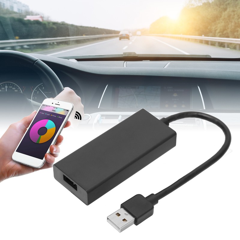 USB Wired Carplay Dongle Adapter Voice Control for Android Phone