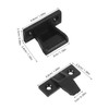 BUGUUYO 10pcs Plastic Furniture Brackets for Quick Fitting Cabinet Connections