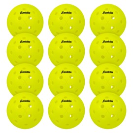 Franklin Sports x-40 Performance Outdoor Pickleballs - Usapa Approved (12 Pack)