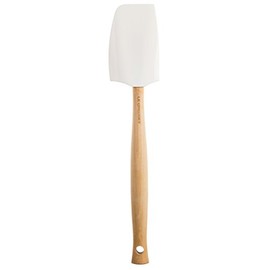 Le Creuset Silicone Craft Series Medium Spatula, 11 1/8" x 2 1/4", White
