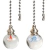 Crystal Ceiling Fan Chain Pulls Extension 12 Inches 30mm Diameter