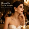 14K Gold Plated Hypoallergenic Stud Earrings for Women, Sparkle Cubic