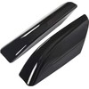 ECOTRIC 4Pcs Roof Rack Rail End Cover Shell Cap Compatible