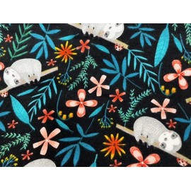 NuggleBuddy Moist Heat & Aromatherapy Organic Rice Pack. Darling Sleepin' Sloths Fabric. Chamomile & Rosemary Aromatherapy! Great Gift Idea!