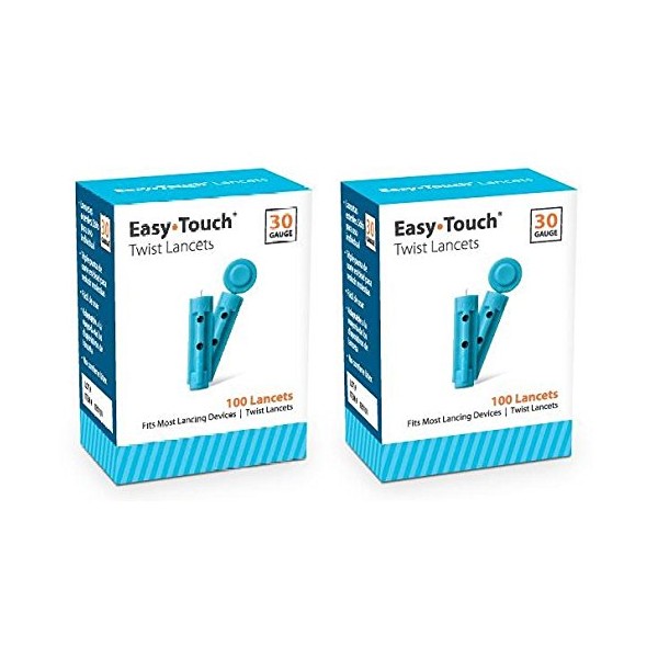 Easy Touch Twist LANCETS 30G 100