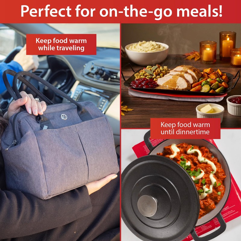 Vesture Hot to Go Heat Pack - Keep Food Hot