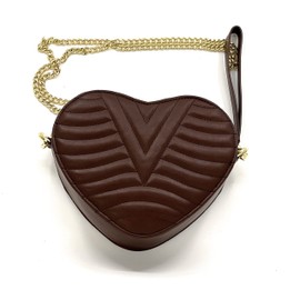 Mata Shoes Crossbody Bags for Women Round Purse with bandanna print MT-00101 Brown