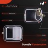 A-Premium Front Right Passenger Side Exterior Door Handle Compatible with