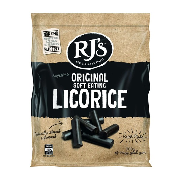 Natural Soft Eating Licorice by RJ Licorice