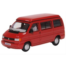 Oxford Diecast 76T4001 VW T4 Westfalia Camper Paprika Red