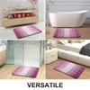 Homaxy Soft Bathroom Rug 40 x 60 cm, Non-Slip Washable