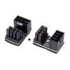 cablecc ATX 8Pin Female to 8pin Male 180 Degree AngledPower