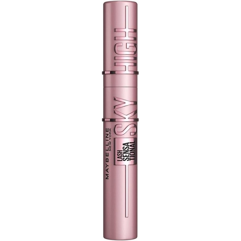Maybelline Sky High Máscara de Pestañas, Longitud+Volumen 12H, Lavable, 6ml