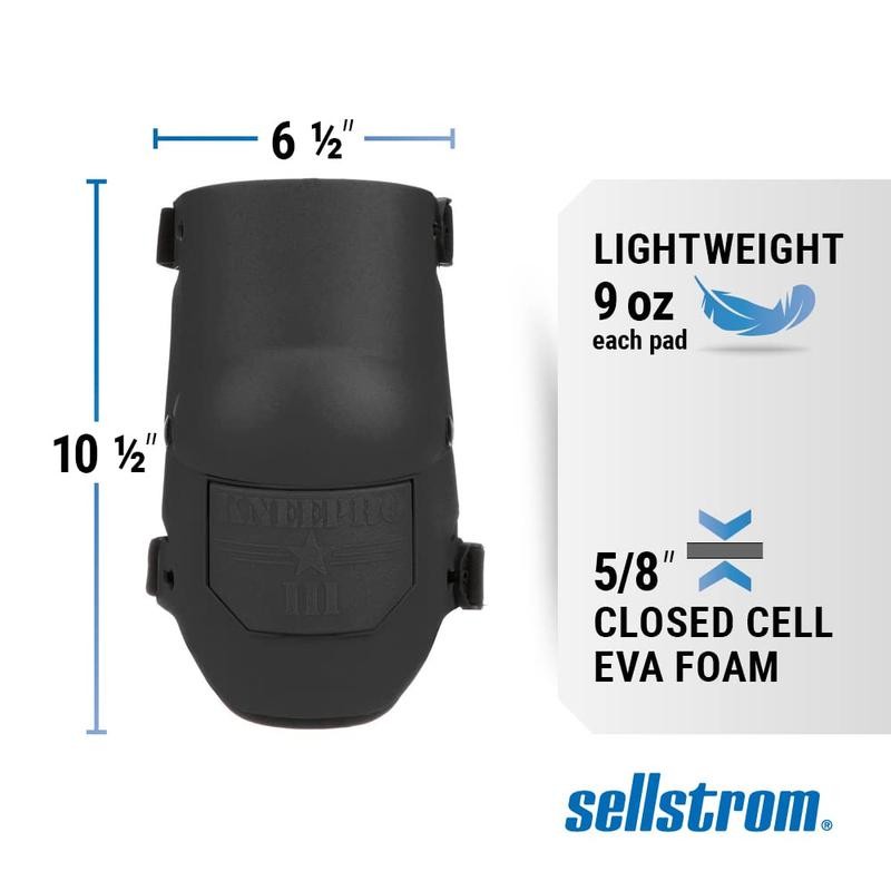 Ultra Flex III KneePro Knee Pads for Construction, Gardening, Flooring