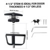 Shed Door Latch T-Handle Lock Kit with 5 Keys,BTEOBFY Set