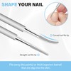 50 Pcs No Glue Breathable Corrector Patch,Painless ingrown toenail Corrector,Nail