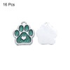 MECCANIXITY Cat Dog Paw Charm Footprint Paw Print Charm Alloy