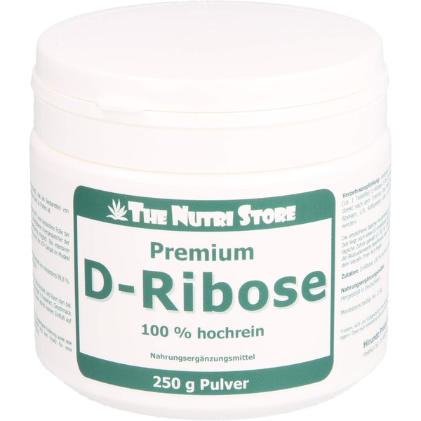 The Nutri Store D-Ribose 100 % rein Pulver, 250 g