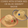 S&S Worldwide Children's Sheriff's Hat (1 ct) (1 per package),Red