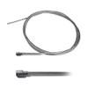 Soft Steel Cable 2mm x 2.5m Bulb Head 6x6mm Tiller