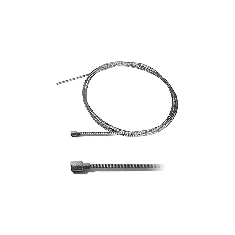 Soft Steel Cable 2mm x 2.5m Bulb Head 6x6mm Tiller