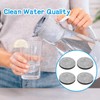 4 Pcs Water Bottle with Filter, Filter Water Bottle Compatible