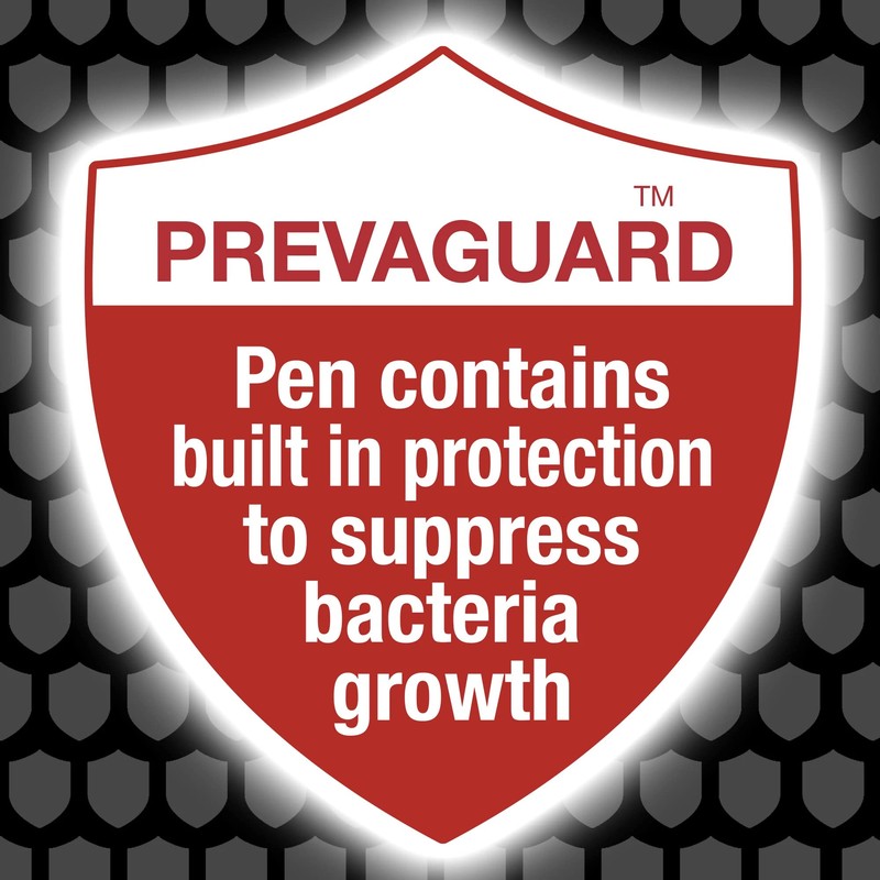 BIC PrevaGuard Round Stic, With Built-in Protection To Suppress Bacteria