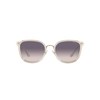 Coach HC7135 Sunglasses, Light Gold/Crystal/Purple Pink Gradient, 54 mm