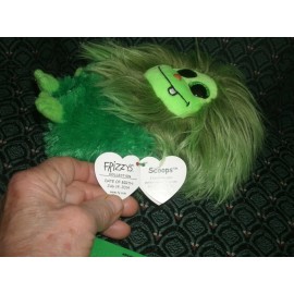 Ty Frizzys * 6" Reg * SCOOPS * Green * 2014 * MWMT * RETIRED * HTF * DOB:7/14