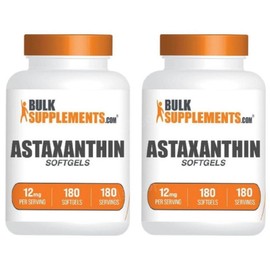 Bulk Supply Astaxanthin Carotenoid 12mg 180 Tablets 2 Astaxanthin / 벌크서플라이먼트 아스타잔틴 카르티노이드 12mg 180정 2개 Astaxanthin