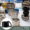 20 Pack 3" Camlock Gasket Fitting Cam Lock Hose Seal