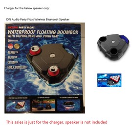 Charger Compatible with ION Audio Party Float Wireless Bluetooth Speaker