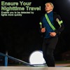 MxyVrix Reflective Belt for Jogging, High Visible, Adjustable, Night Safety