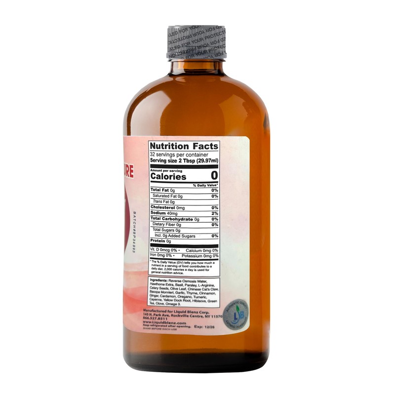 Liquid Blenz Blood Pressure Bully | Herbal Supplement for Healthy