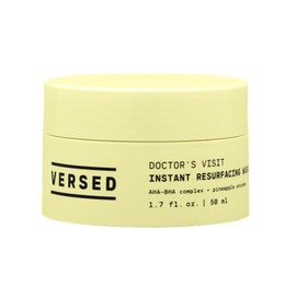 Versed Doctor's Visit - Mascarilla facial de rejuvenecimiento instantáneo – AHA, BHA y enzimas exfoliante ayuda a reducir la hiperpigmentación – Suaviza e hidrata la piel con vitamina C – Vegana (1.7 onzas)
