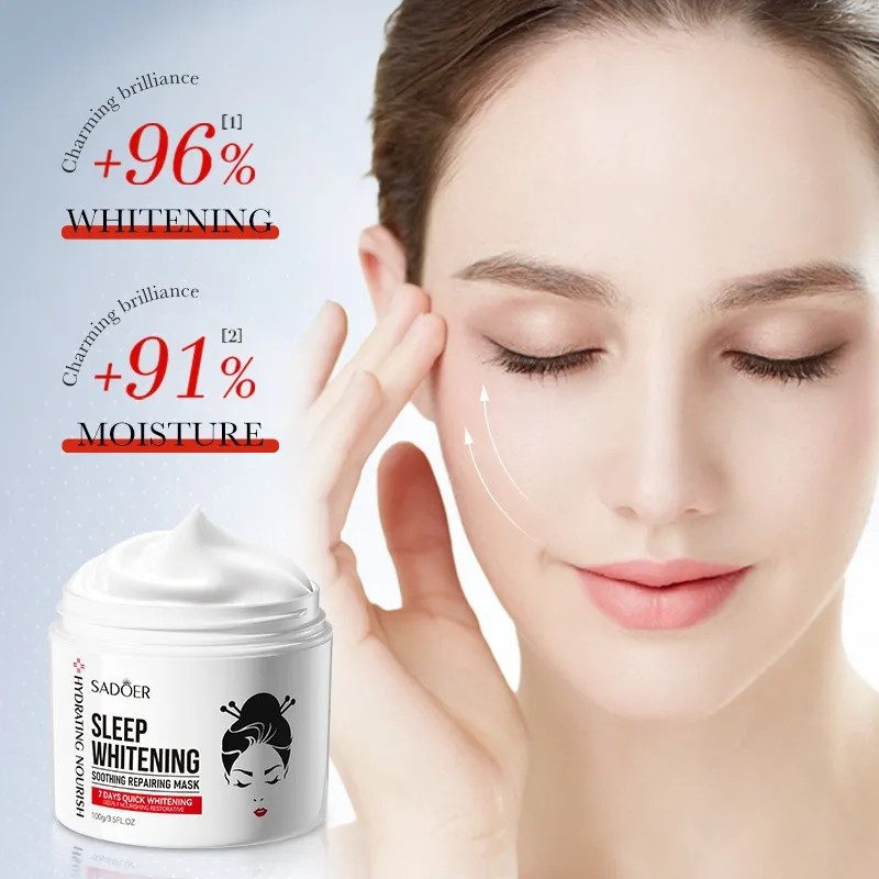 Mascarilla Dormir Ácido Kójico Blanquear