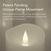 Softflame Flameless LED Candles with Remote Control, Flickering 3D Moving