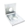 B-Line B101ZN Zinc Electroplated Steel 2 Hole 90 Degree Corner Angle