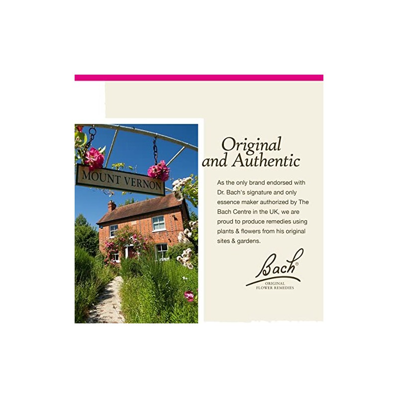 Bach Original Flower Remedies, Elm for Efficiency & Self-Assurance, Natural