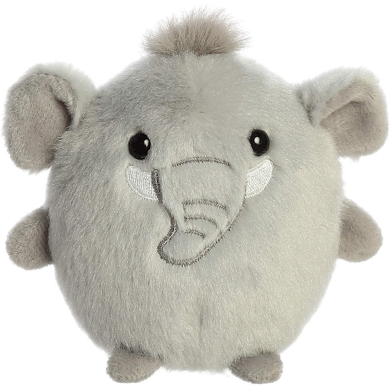 Aurora Bundle of 2 Light Ups 3.5" Plush Stuffed Zoo