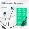 USB Headset with Microphone for PC, OKCSC U200 Wired USB