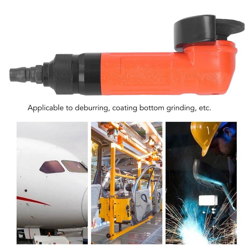 Air Angle Grinder Pneumatic 2in Grinding Machine 15000RPM Tool Set