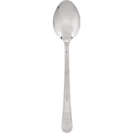 Carlisle FoodService Products 609001 Aria Stainless Steel 18-8 Solid Spoon, 12" Length (Case of 12)