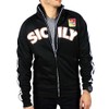 Hardcore Italians Sicily Track Jacket Black