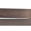 Full Grain Solid Bison Leather Ranger Belt Strap - Made